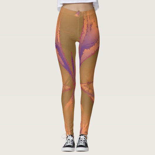 Royal Golden Brown Leggings (Voorkant)