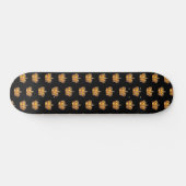Royal golden crown persoonlijk skateboard (Horizontaal)