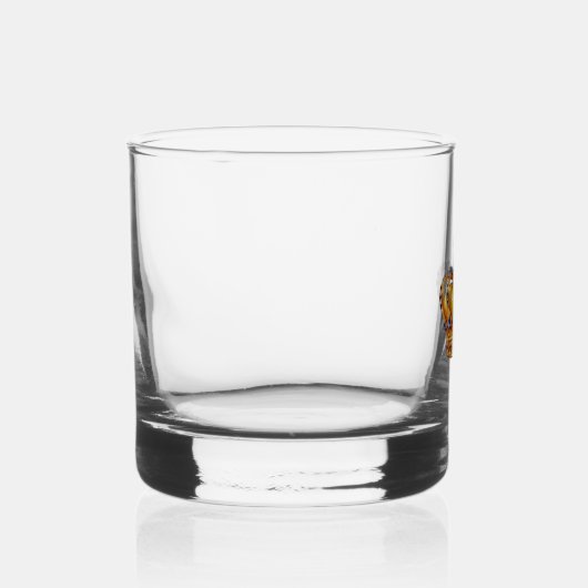 Royal golden crown whisky glas (Rechts)
