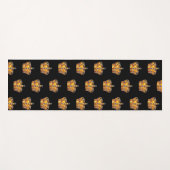 Royal golden crown yogamat (Voorkant (horizontaal))