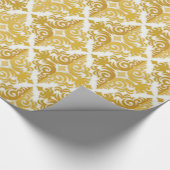 Royal Golden Damask Cadeaupapier (Hoek)