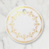 Royal Golden Design Bedankjes Labels (Voorkant)