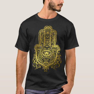 Royal Golden Hamsa Hand T-shirt