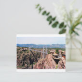 Royal Gorge Bridge, de hoogste in de VS Briefkaart (Staand voorkant)