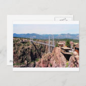 Royal Gorge Bridge, de hoogste in de VS Briefkaart (Voorkant / Achterkant)
