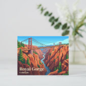 Royal Gorge Bridge & Park USA Briefkaart (Staand voorkant)