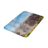 Royal Gorge Bridge Side Uitzicht Badmat (Gekanteld)