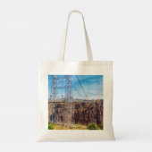 Royal Gorge Bridge Side Uitzicht Bag Tote Bag (Achterkant)