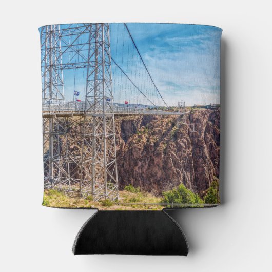 Royal Gorge Bridge Side Uitzicht Koelbox Blikjeskoeler (Achterkant)