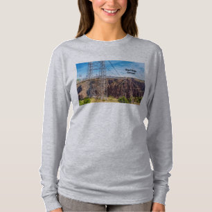 Royal Gorge Bridge Side Uitzicht met lange mouwen T-shirt