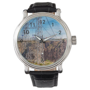 Royal Gorge Bridge Side Uitzicht polshorloge Horloge