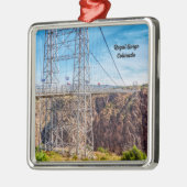 Royal Gorge Bridge Side Uitzicht Premium Ornament (Links)