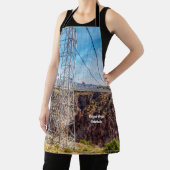 Royal Gorge Bridge Side Uitzicht Schort (Insitu)