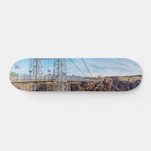 Royal Gorge Bridge Side Uitzicht Skateboard