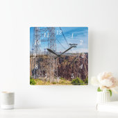 Royal Gorge Bridge Side Uitzicht wandklok (Huis)