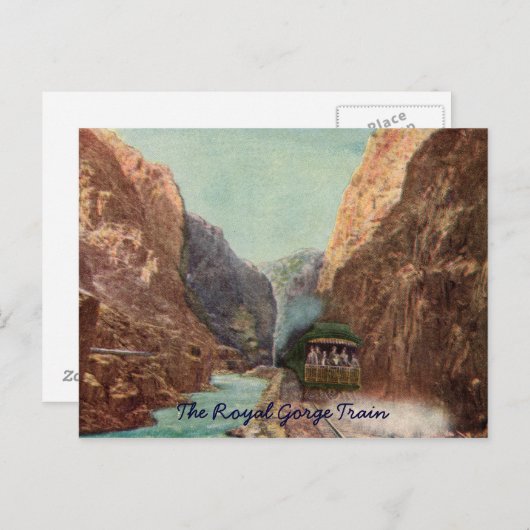 Royal Gorge Briefkaart (Voorkant / Achterkant)