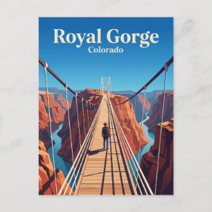 Royal Gorge Brug & Park USA Briefkaart