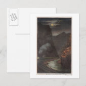 Royal Gorge, CO - Moonlight Uitzicht of Train in Briefkaart (Voorkant / Achterkant)