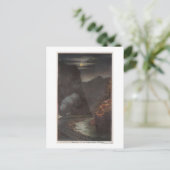 Royal Gorge, CO - Moonlight Uitzicht of Train in Briefkaart (Staand voorkant)