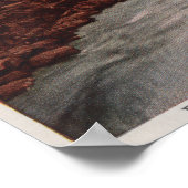 Royal Gorge, CO - Uitzicht van Train , rivier Poster (Hoek)