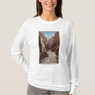 Royal Gorge, CO - Uitzicht van Train , rivier T-shirt
