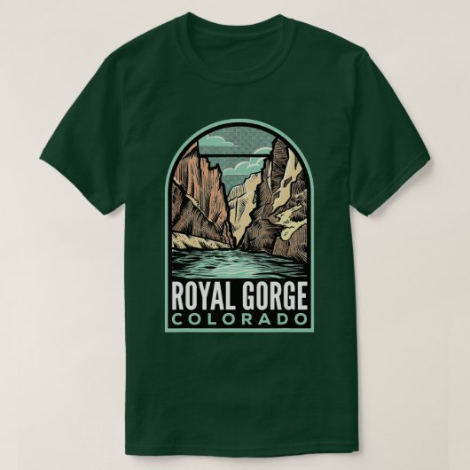 Royal Gorge Colorado  T-shirt (Design voorkant)