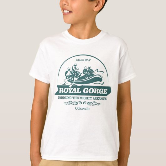 Royal Gorge (rafting2) T-shirt (Voorkant)