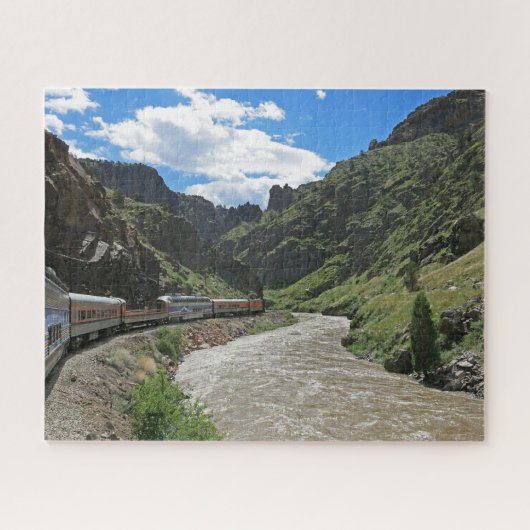Royal Gorge Route Railroad Design Puzzle Legpuzzel (Horizontaal)