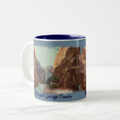  Royal Gorge Train Coffee Mok (Voorkant links)