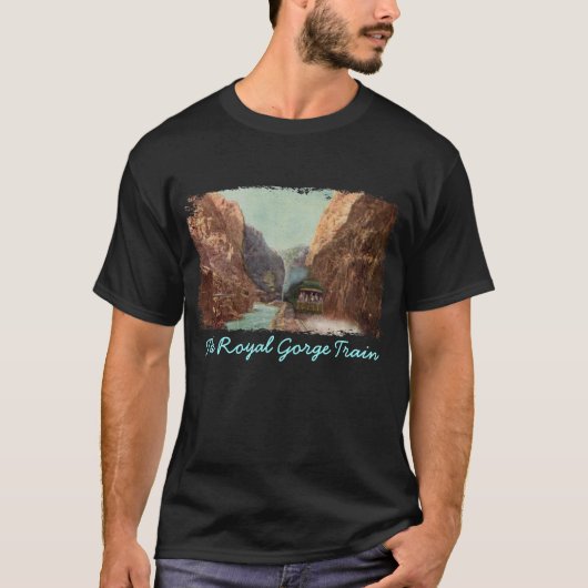  Royal Gorge Train Mannen Shirt (Voorkant)