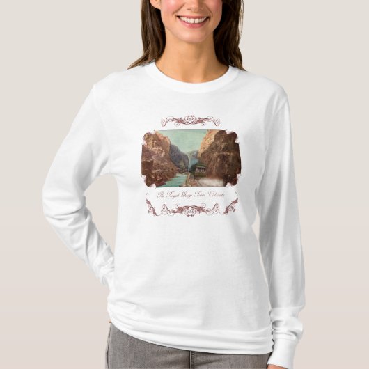  Royal Gorge Train Women's Shirt (Voorkant)
