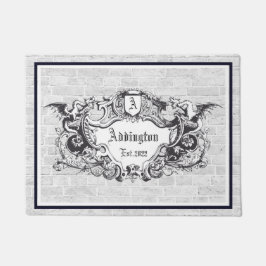 Royal Gothic Crest door Mat