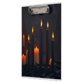 Royal Gothic Halloween Candle Clipboard Klembord (Links)