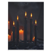 Royal Gothic Halloween Candle Clipboard Klembord (Achterkant)