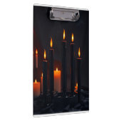 Royal Gothic Halloween Candle Clipboard Klembord (Rechts)
