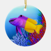 Royal Gramma Basslet Reef Fish Ornament (Voorkant)