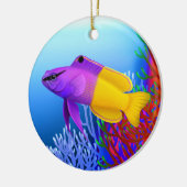 Royal Gramma Basslet Reef Fish Ornament (Links)