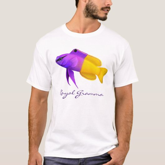 Royal Gramma Basslet Reef Fish T-Shirt (Voorkant)