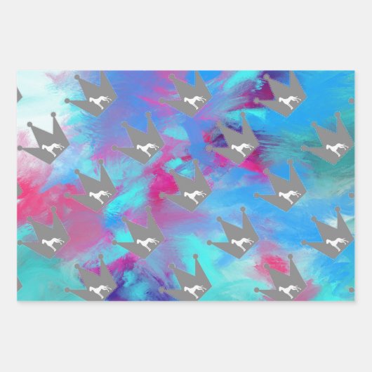 Royal Great Danes Graphical Inpakpapier Vel (Voorkant 3)