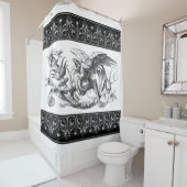 Royal Griffin Shower Curtain Douchegordijn (In situ)