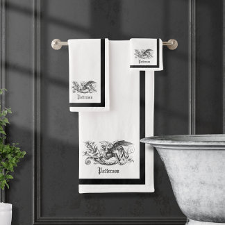 Royal Griffin Witte Badhanddoek Set Bad Handdoek