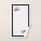 Royal Griffin Witte Badhanddoek Set Bad Handdoek (Handdoek)