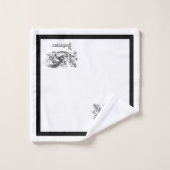 Royal Griffin Witte Badhanddoek Set Bad Handdoek (Wasdoekje)