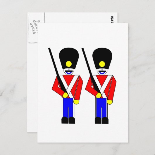 Royal Guardsmen Briefkaart (Voorkant / Achterkant)