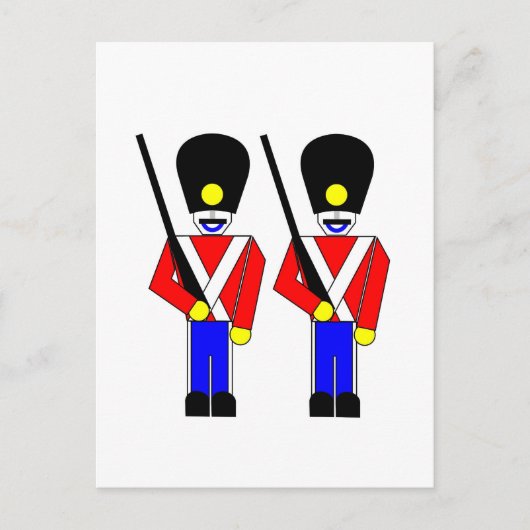 Royal Guardsmen Briefkaart (Voorkant)