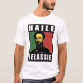 Royal Haile Selassie HIM Rastafari Reggae Shirt (Voorkant)