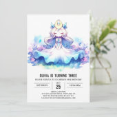 Royal Happy Princess Verjaardag Kaart (Staand voorkant)