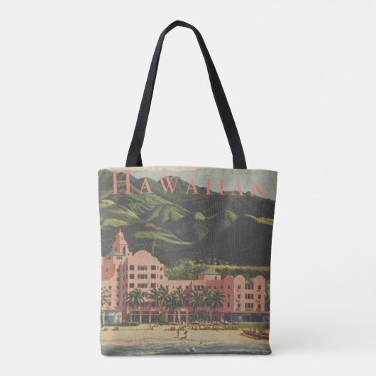  Royal Hawaiian Canvas tas (Achterkant)