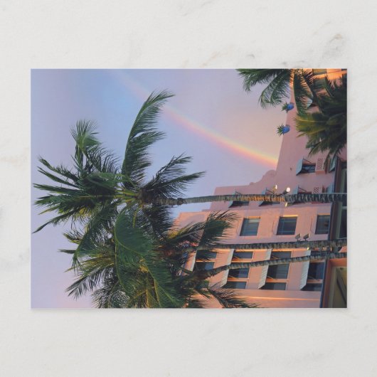 Royal Hawaiian Hotel Briefkaart (Voorkant)