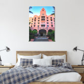 Royal Hawaiian Hotel Canvas Afdruk (Insitu (Slaapkamer))